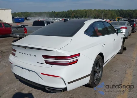 2024 Genesis G80 3.5T Sport Awd from USA, damaged, VIN KMTGB4SD4RU238408